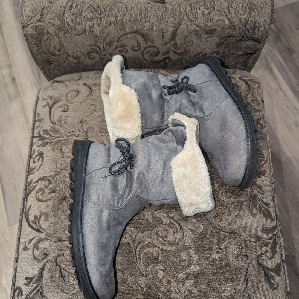 Olive Street Women'S Marissa Foldover Boots 8.5-9 - Picture 3 of 6